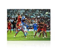 Foto del Chelsea autografata da Didier Drogba: intestazione