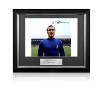 Foto del Chelsea autografata da Ron Harris. Cornice deluxe