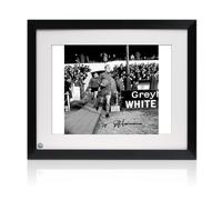 Foto del Chelsea autografata da Ron Harris: Preston. Incorniciato