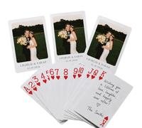 Foto delle coppie hanno personalizzato le carte da gioco, carte da gioco su | Set di 54 carte da gioco fotografiche, adatte per riunioni di famiglia, un regalo per familiari, coppie e amici