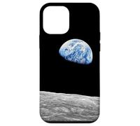 Foto dell'orbita lunare della luna di Apollo 8 Earthrise Custodia per iPhone 12 mini