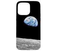 Foto dell'orbita lunare della luna di Apollo 8 Earthrise Custodia per iPhone 15 Pro Max