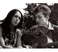 Foto di Bob Dylan e Joan Baez 11 X 14 - Splendida ritratto dal vivo del 1963 - Marcia dei diritti civili - Washington D.C. - Musica americana leggendaria - Foto rara - Stampa Poster Print