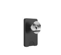 Foto di cavalli al galoppo in bianco e nero PopSockets PopWallet per MagSafe