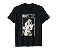 Foto di Iggy Pop Maglietta, Uomo, Nero, 5XL