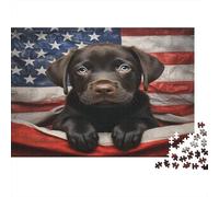 Foto di Labrador Puzzles 1000 Pezzi In cartone Spesso, Un Puzzles Per Enigma Per Il Relax Mentale, Ideale Per Partita Puzzle Game, Puzzle 38x26cm/1000pcs