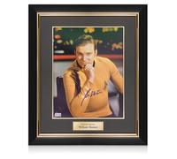 Foto di Star Trek autografata da William Shatner. Telaio di lusso