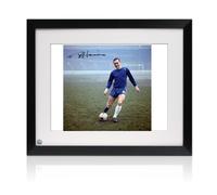 Foto firmata da Ron Harris: allenamento. Incorniciato