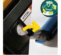 Foto Koch Digitalizzazione - formato speciale videocassetta su chiavetta USB (MPEG4) 180 min