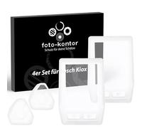 foto-kontor 2X Display Protector + 2X Cover Protettiva Compatibile con Bosch Kiox Headunit per Unità di Controllo e Display Cover Ebike Case Accessori E-Bike Protezione Cover Impermeabile Resistente a