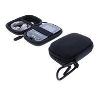 foto-kontor Borsa compatibile con Abbott Freestyle Libre 3 misuratore di glucosio pompa per insulina diabetici custodia resistente nera discreta