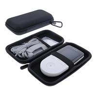 foto-kontor Borsa Compatibile con Beurer EM49 TENS/EMS Custodia Protettiva Portatile Rigida da Viaggio Organizer Nero