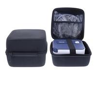 foto-kontor Borsa Compatibile con Beurer IH 16 nebulizzatore Custodia Protettiva Borsa per Il Trasporto Resistente agli Urti Impermeabile con Tasca a Rete Nera