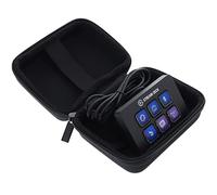 foto-kontor Borsa compatibile con Elgato Stream Deck Mini Custodia Protective Cover Carry Case - protezione sicura per gli spostamenti - nero
