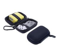 foto-kontor Borsa Compatibile con Gli.Net GL-MT300N-V2 Mini Router WiFi Wireless da Viaggio Custodia Protettiva Custodia Rigida Impermeabile Antiurto con moschettone Accessorio Nero