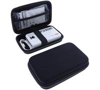 Foto-Kontor Borsa Compatibile con Kodak Mini 2 Retro/Shot 2 Retro/HD/Shot/Wireless Mobile Instant Photo Printer - Custodia Cover Protettiva Nero