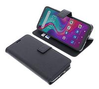 foto-kontor Custodia a Libro Compatibile con Doogee X96 PRO Cover di Colore Nero