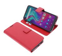 foto-kontor Custodia a Libro Compatibile con Doogee X96 PRO Cover di Colore Rosso