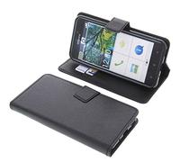 foto-kontor Custodia a Libro Compatibile con Emporia Smart 3 Cover di Colore Nero