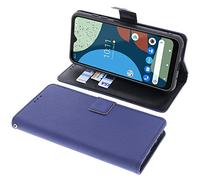 foto-kontor Custodia a libro compatibile con Fairphone 4 cover di colore blu/azzurro