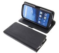 foto-kontor Custodia a libro compatibile con Oukitel WP16 cover di colore nero