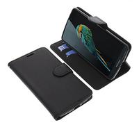 foto-kontor Custodia a Libro Compatibile con TP-Link Neffos C5 Max Cover di Colore Nero