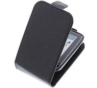 foto-kontor Custodia Compatibile con Abbott Freestyle Libre 2 Flip Style Custodia di Protezione Cover Nero