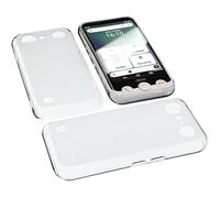 foto-kontor Custodia compatibile con cellulari Doro Aurora A10 cover in gomma TPU di colore transparente