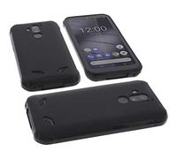 foto-kontor Custodia Compatibile con cellulari Gigaset GX290 / GX290 Plus Cover in Gomma TPU di Colore Nero
