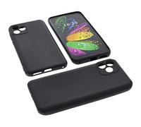 foto-kontor Custodia compatibile con cellulari Oscal C20 / C20 Pro cover in gomma TPU di colore nero