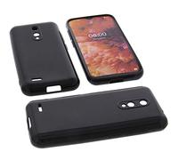 foto-kontor Custodia Compatibile con cellulari Ulefone Note 8P Cover in Gomma TPU di Colore Nero