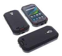 foto-kontor Custodia Compatibile con cellulari Unihertz Atom L Cover in Gomma TPU di Colore Nero