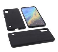 foto-kontor Custodia Compatibile con cellulari ZTE Blade A5 2020 Cover in Gomma TPU di Colore Nero