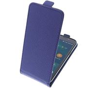 foto-kontor Custodia Compatibile con Doro 8050/8050 Plus Modello Tascabile Stile Flip Cover Blu/Azzurro