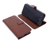foto-kontor Custodia compatibile con Doro Aurora A30 Book Style Case Cover Smartphone protettiva Portafoglio per cellulare Borsa a libro Supporto per telefono marrone