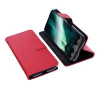 foto-kontor Custodia compatibile con Doro Aurora A30 Book Style Case Cover Smartphone protettiva Portafoglio per cellulare Borsa a libro Supporto per telefono rosso