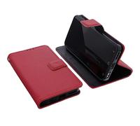 foto-kontor Custodia compatibile con Emporia SMART 7 Lite / 7 mini / ME7 Book Style Case Cover Smartphone protettiva Portafoglio per cellulare Borsa a libro Supporto per telefono rosso
