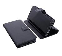 foto-kontor Custodia compatibile con Emporia SMART 7 Lite / 7 mini / ME7 Book Style Case Cover Smartphone protettiva Portafoglio per cellulare Borsa a libro Supporto per telefono nero