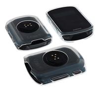 foto-kontor Custodia compatibile con Garmin Edge 540/840 cover protettiva TPU borsa trasparente antiurto antigraffio per MTB bici da strada e-bike