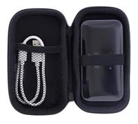 foto-kontor Custodia compatibile con TP-Link M7450 Wireless Pocket, custodia rigida per router, antiurto, impermeabile, con moschettone, accessori, nero