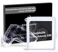 foto-kontor Custodie protettive Set da 2 compatibili con Bosch Intuvia 100 (BHU3200) e Bosch LED Remote (BRC3600) Custodia Trasparente per Display e unità di Controllo per Biciclette elettriche