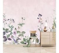 Foto Murale 3d Carta Da Parati Autoadesiva Murale 150x105 cm Fiori Eleganti - Non Tessuto - Tranquillo E Romantico Rimovibile senza Segni - Per Camera da Letto e Soggiorno