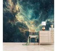 Foto Murale 3d Carta Da Parati Autoadesiva Murale 200x140 cm Il Vasto Universo - Non Tessuto - Esplorando I Misteri Dello Spazio Interstellare Rimovibile senza Segni - Per Camera da Letto e Soggiorno