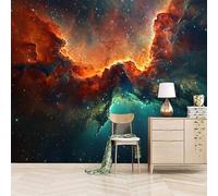 Foto Murale 3d Carta Da Parati Autoadesiva Murale 300x210 cm La Magnificenza E Il Mistero Dello Spazio - Non Tessuto - Nebulosa Cosmica Rimovibile senza Segni - Per Camera da Letto e Soggiorno