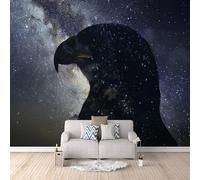 Foto Murale 3d Carta Da Parati Autoadesiva Murale 366x256 cm Misteriosi E Vasti Animali Del Cielo Stellato - Non Tessuto - Universo Rimovibile senza Segni - Per Camera da Letto e Soggiorno