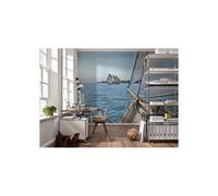 Foto murale - Vela - 368 x 254 cm - Grigio - Interno - Decorazione murale