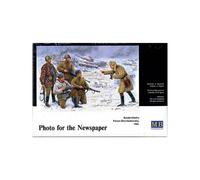 Foto Nel Giornale Fanteria Russa. Korsun-Shevchenkovskiy, 1944 Maquette Fi