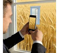 Foto per finestra da viaggio - Cornice riutilizzabile per esterni, mirino turistico, oggetto per vacanze paesaggistiche | Studio Party Montagne Laghi Luoghi d'interesse urbani Cattura scenica Vacanza