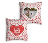 Foto Personalizzata Cuscino - Valentines Giorno Regalo Dalla Cane - My Loves Me