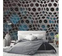 Foto Personalizzata,Design Moderno E Creativo,Pittura Murale Geometrica 3D Stereo Su Cemento,Caffè,Ufficio,Soggiorno,Carta Da Parati Murale,Decorazione Per La Casa-250X175Cm